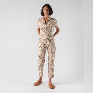 Rachel Antonoff Matthew Jumpsuit in Pressed Flowers 💐